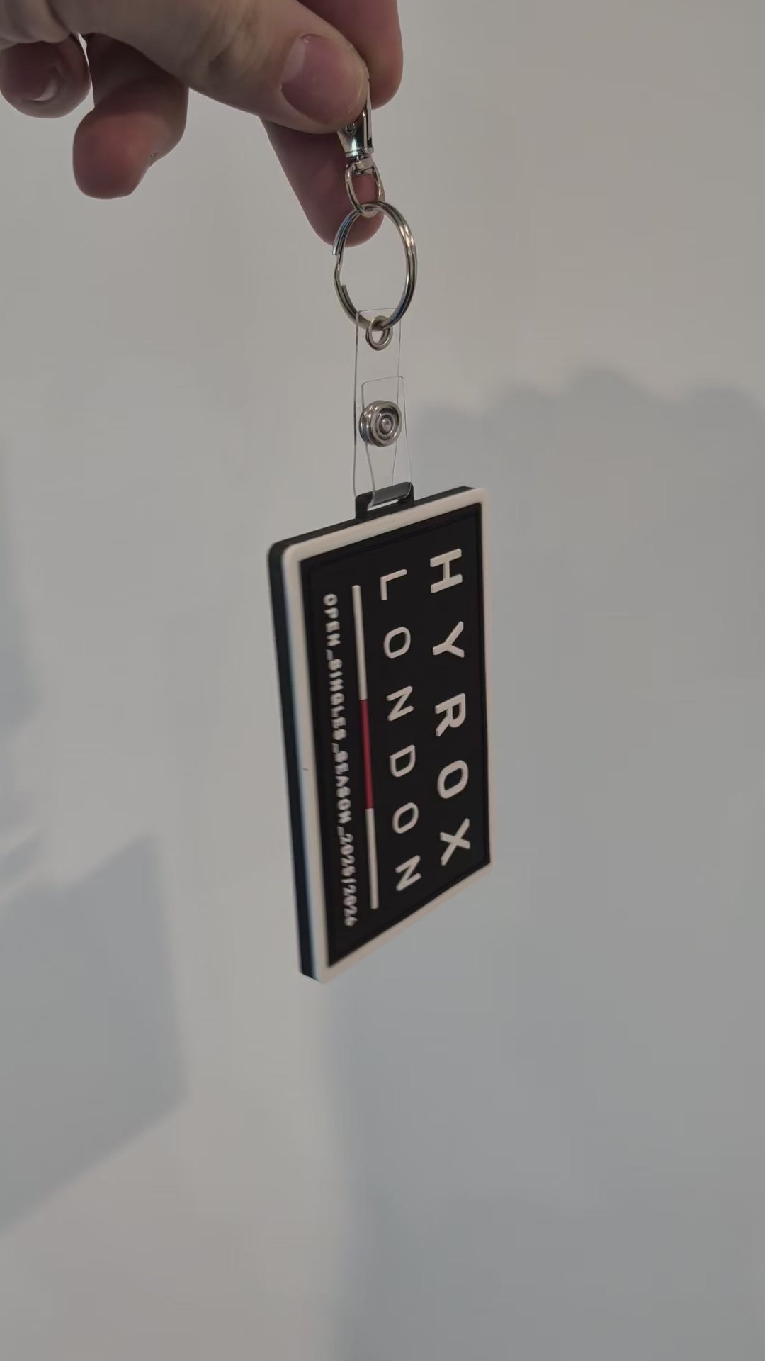 HYROX Finishers Keyring